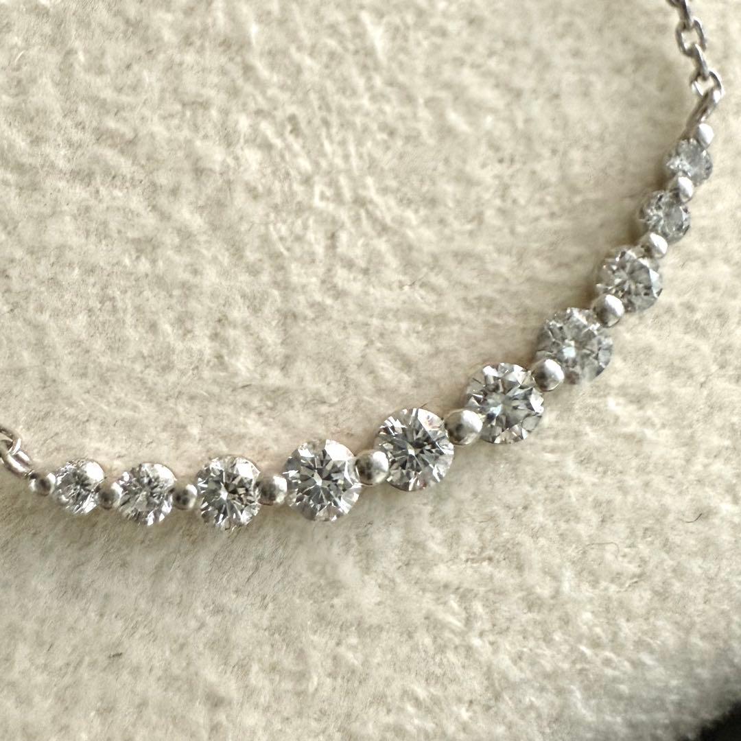 ヴァンドーム青山 プラチナ ダイヤモンド リュール ネックレス