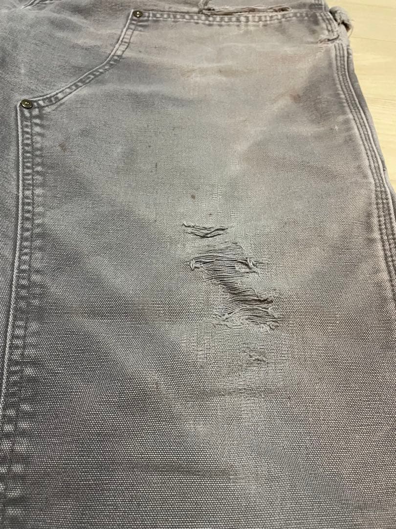 carhartt ダブルニーペインターパンツ　B136 gvl ボロ　w38
