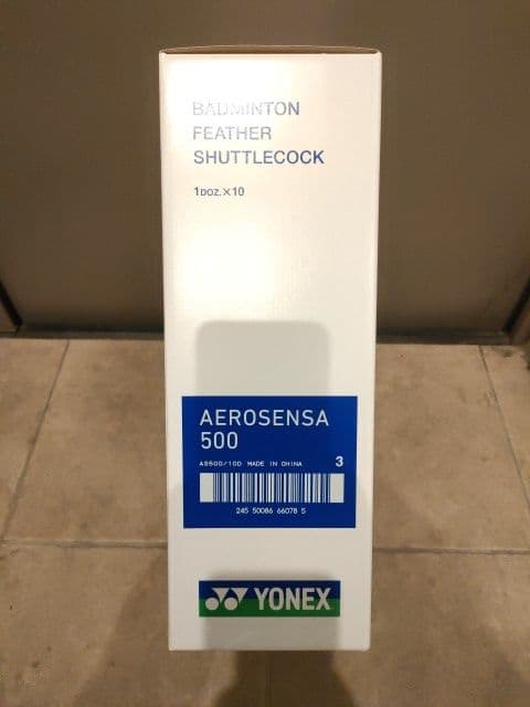 YONEX　エアロセンサ500 10ダース