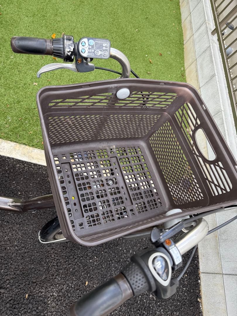 【八千代市引き取り、ジャンク品】Angelino Assist電動アシスト自転車