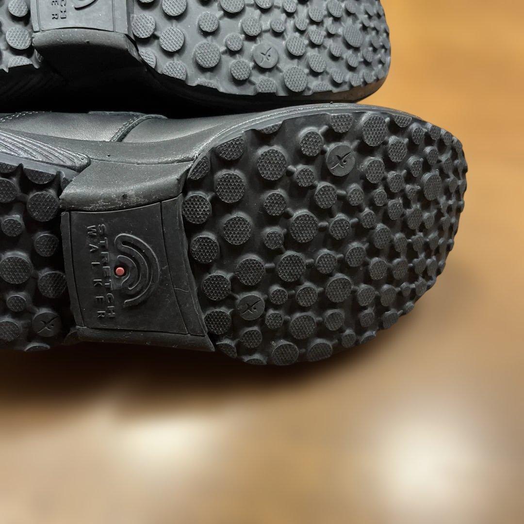 のさか　ストレッチウォーカー Xensible 黒 レディースシューズ 37