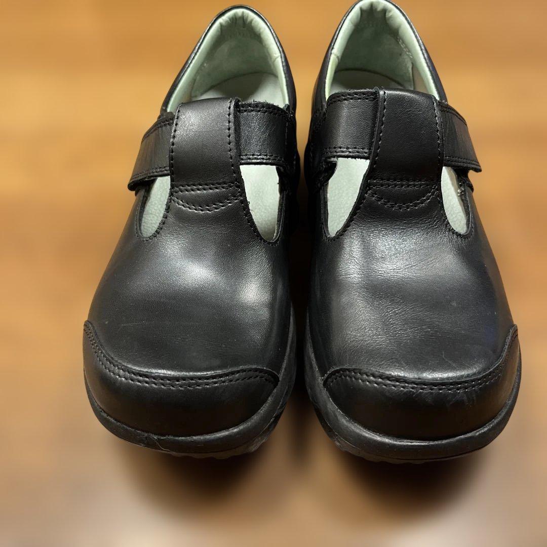 のさか　ストレッチウォーカー Xensible 黒 レディースシューズ 37