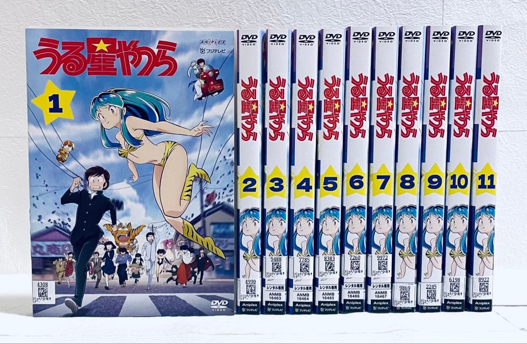うる星やつら　(2022) 【全11巻】　レンタル版DVD 全巻セット