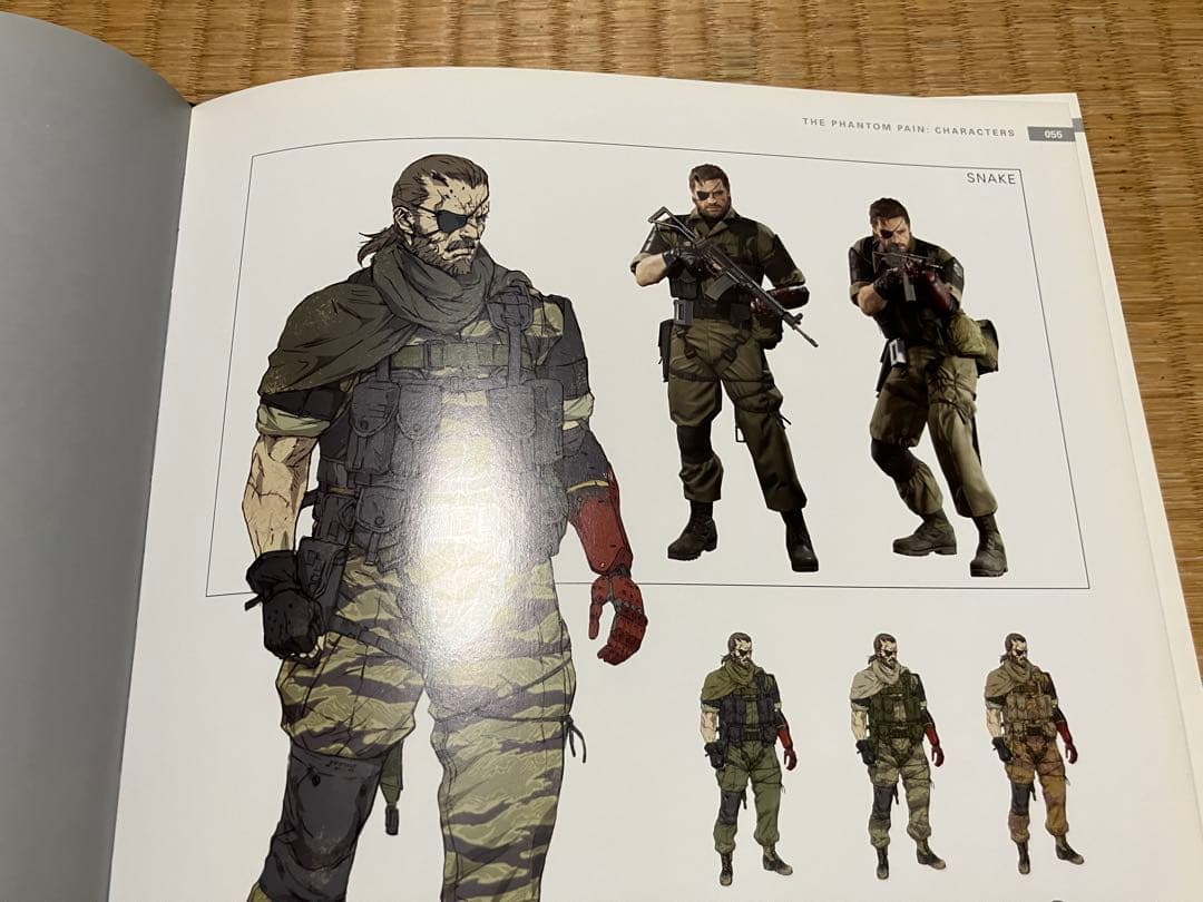 THE ART OF L GEAR SOLID V　メタルギア5設定画集