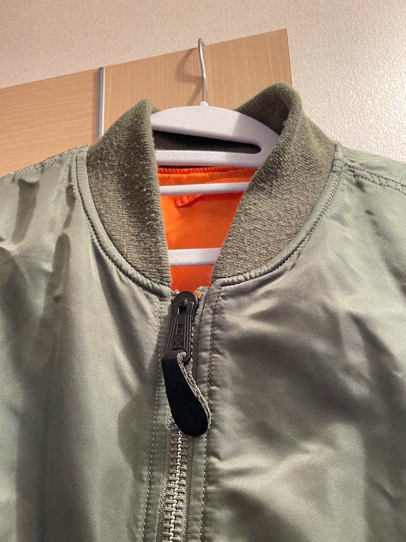 美品 ALPHA INDUSTRIES MA-1 フライトジャケット L