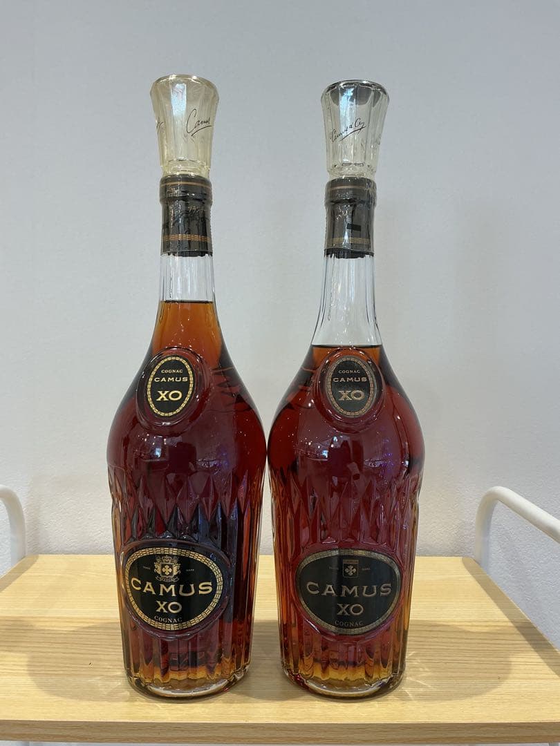 558[未開栓]CAMUS XO ブランデー 2本セット