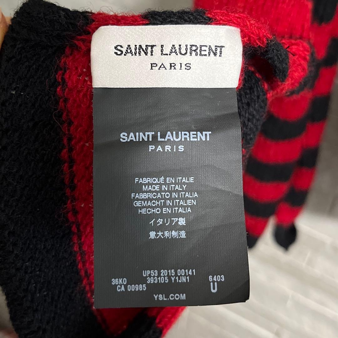 Saint Laurent Paris 15aw ロングストールマフラー