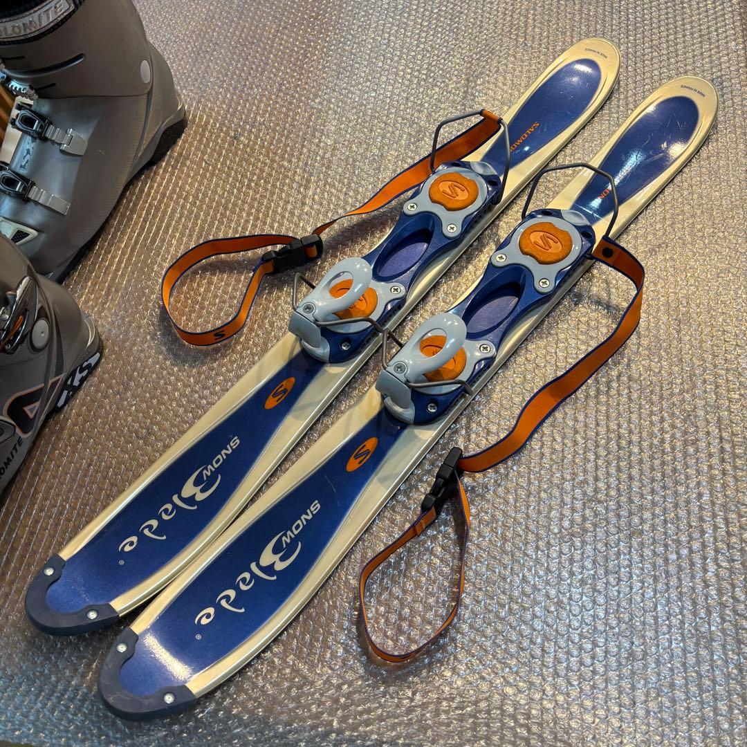 メンズ　サロモン ショートスキー　ファンスキーセット　ブーツ　29-29.5cm
