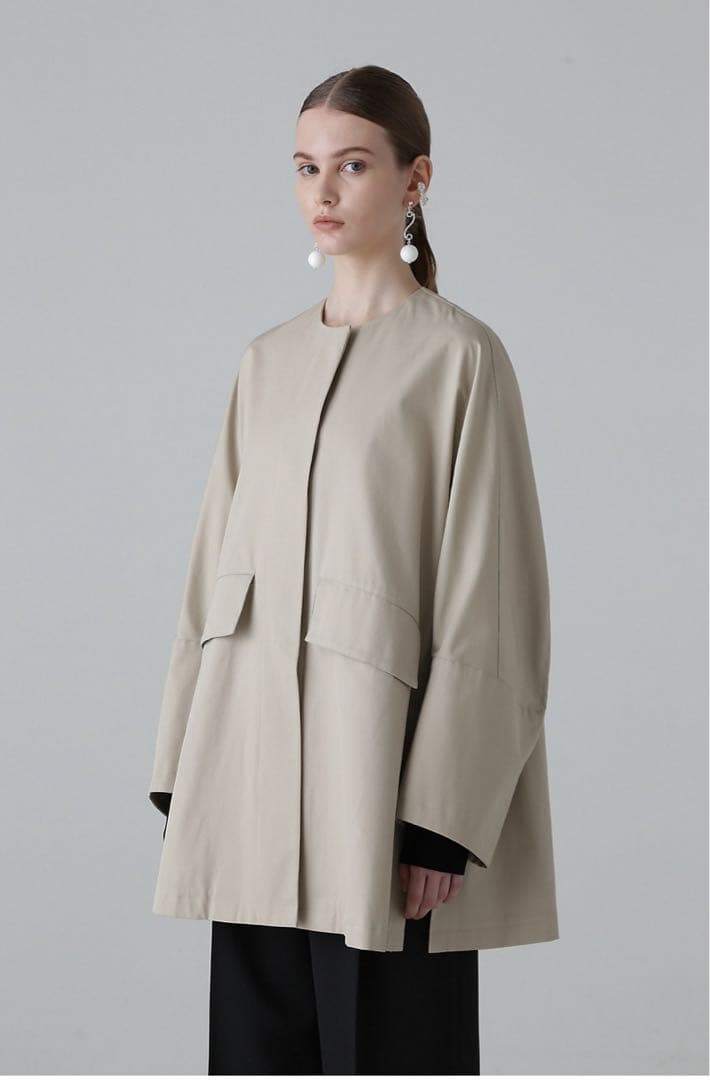 【定価6.6万】 25年モデル ADORE アドーア コットンギャバジャケット