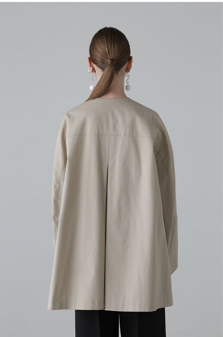 【定価6.6万】 25年モデル ADORE アドーア コットンギャバジャケット