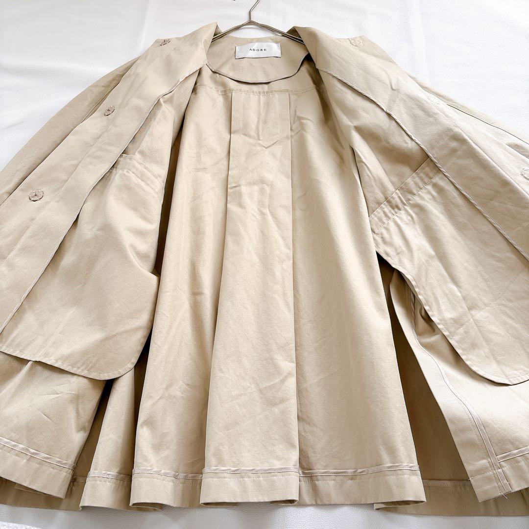 【定価6.6万】 25年モデル ADORE アドーア コットンギャバジャケット