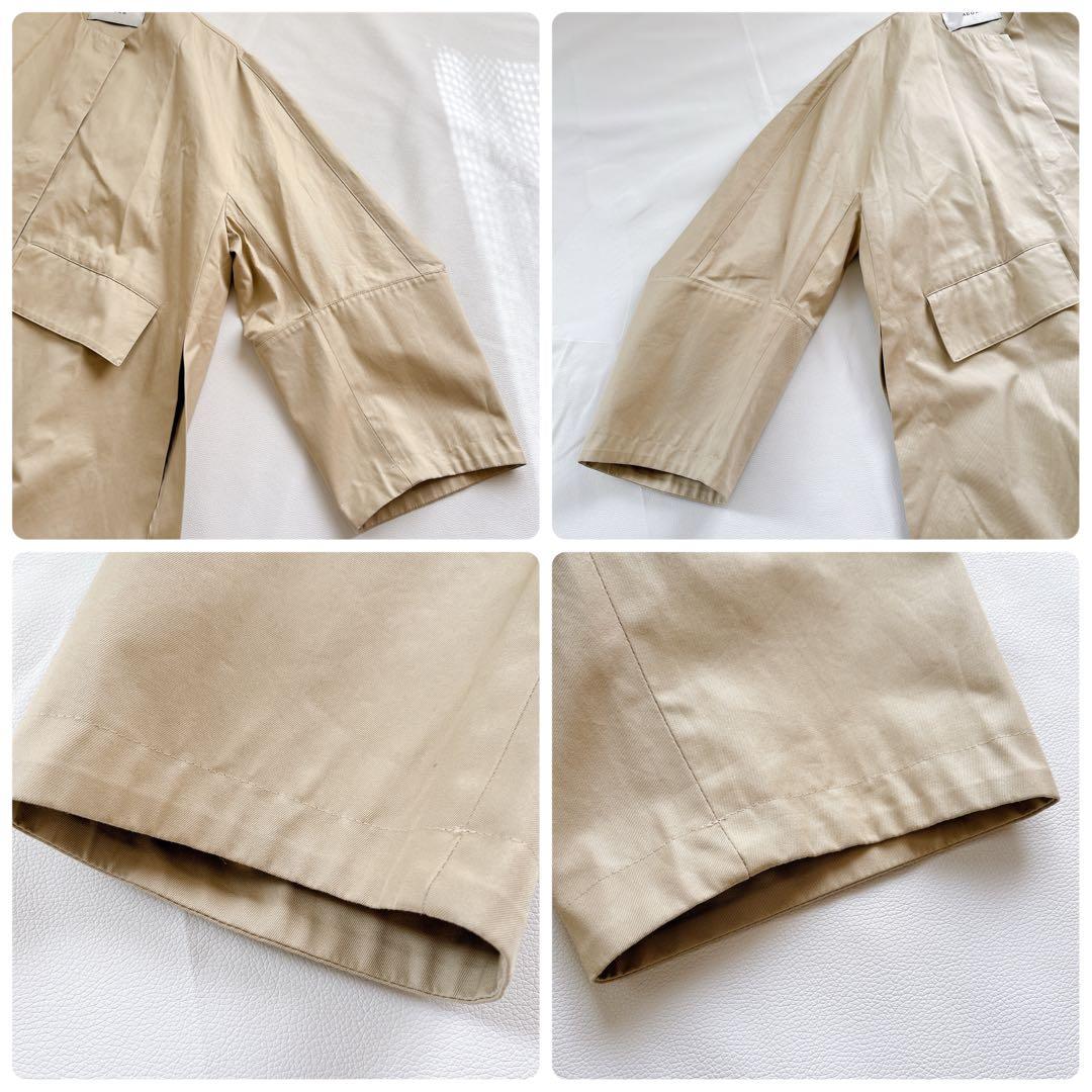 【定価6.6万】 25年モデル ADORE アドーア コットンギャバジャケット