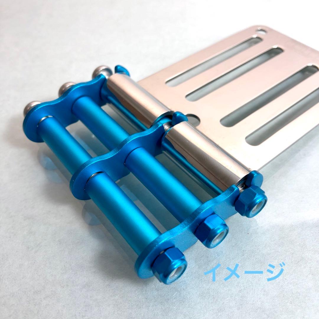 ベルトループ対応腰道具ニックス風カスタムチェーン ライトブルー５セット