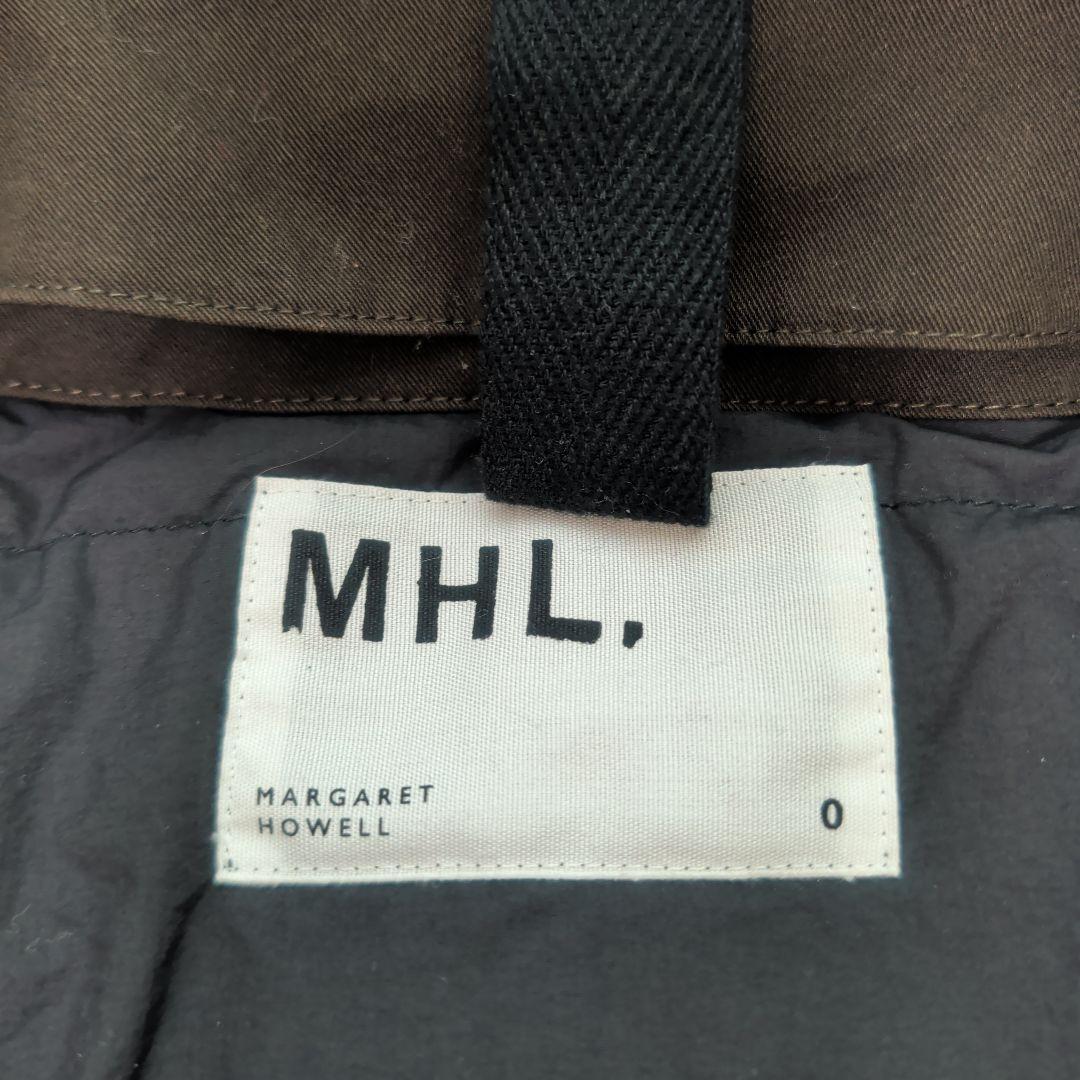 現行 MHL.マーガレットハウエル 2way インナーダウン付 ステンカラー S