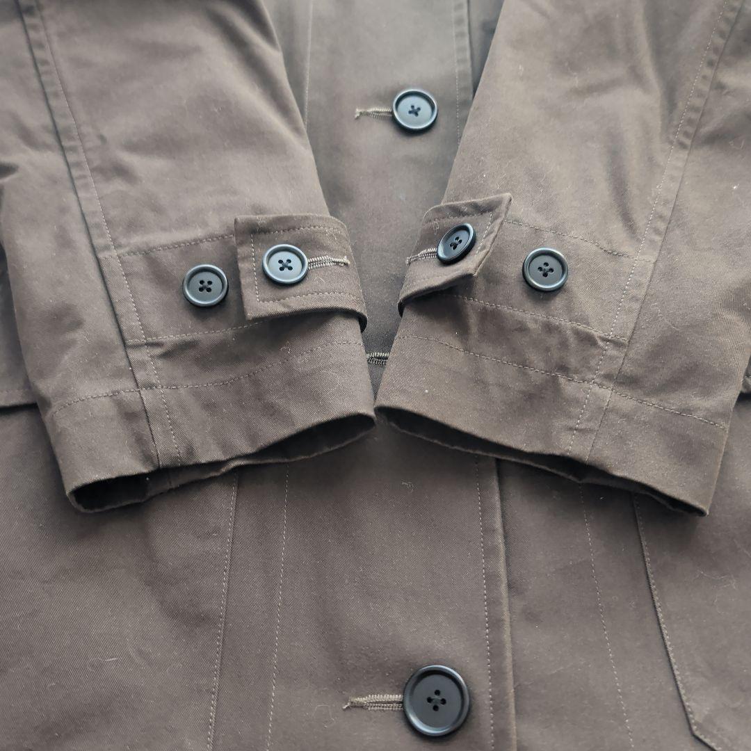 現行 MHL.マーガレットハウエル 2way インナーダウン付 ステンカラー S