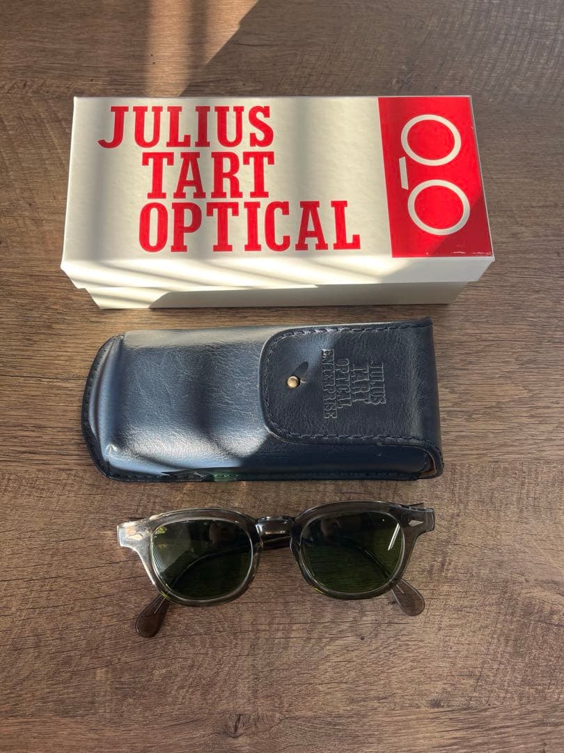 JULIUS TART OPTICAL AR 46-22クリアグレー 野村訓一