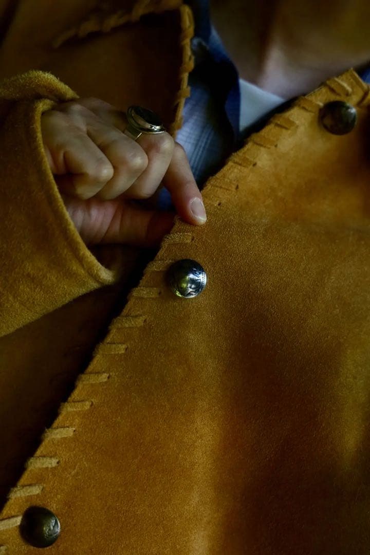 BOWWOW　WOVEN SUEDE スウェード　カバーオール