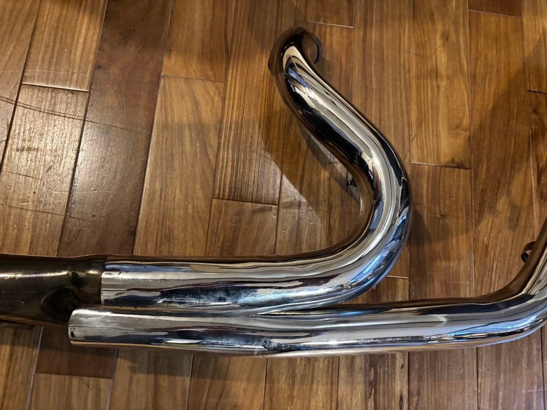 ハーレーFLSTF TC88 フルエキゾースト・マフラー サンダーヘッダー