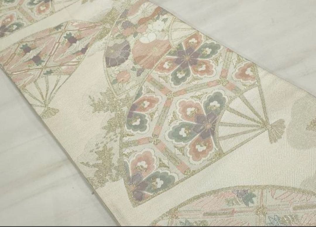 振袖フルセット6点サイズM〜Ｌ相良刺繍　振袖　流水花文　暈し染め　金彩　正絹