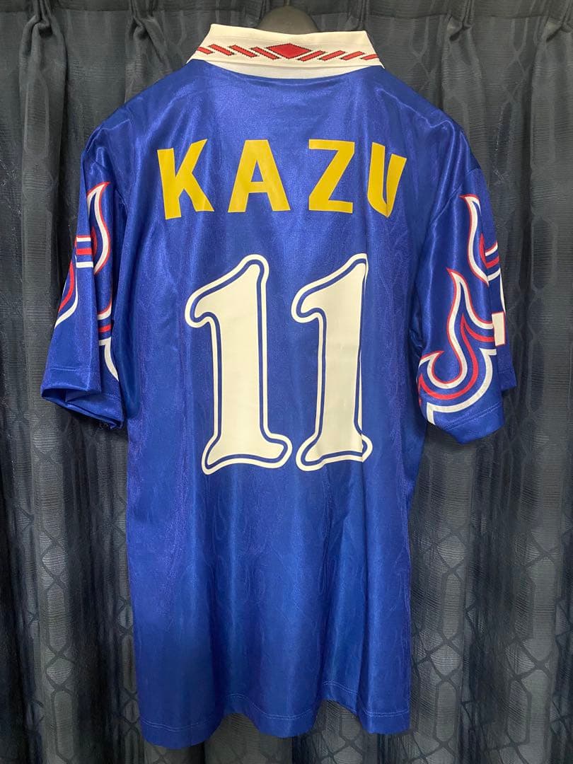 三浦知良　1997日本代表　ユニフォーム　Oサイズ　カズ　adidas