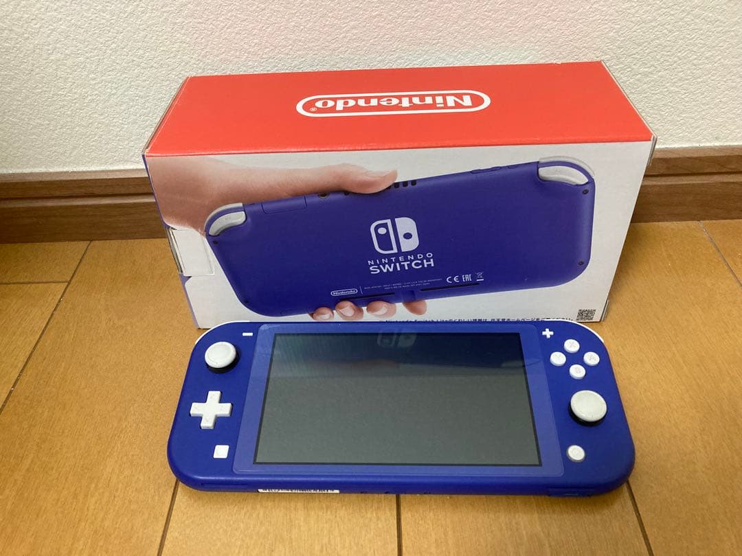 Nintendo Switch Lite ブルー 本体 箱付き・充電器付