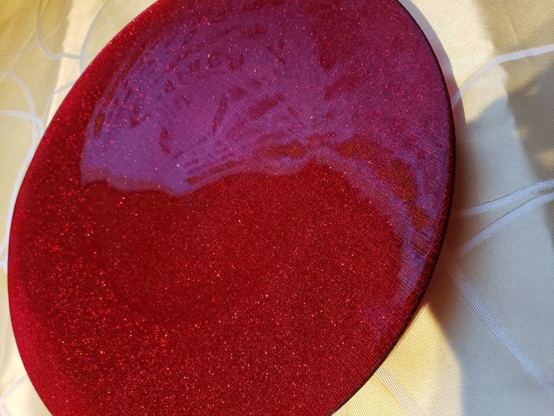 vetro felice35センチ　ジンジャー　レッド　ゴールド　ブラック