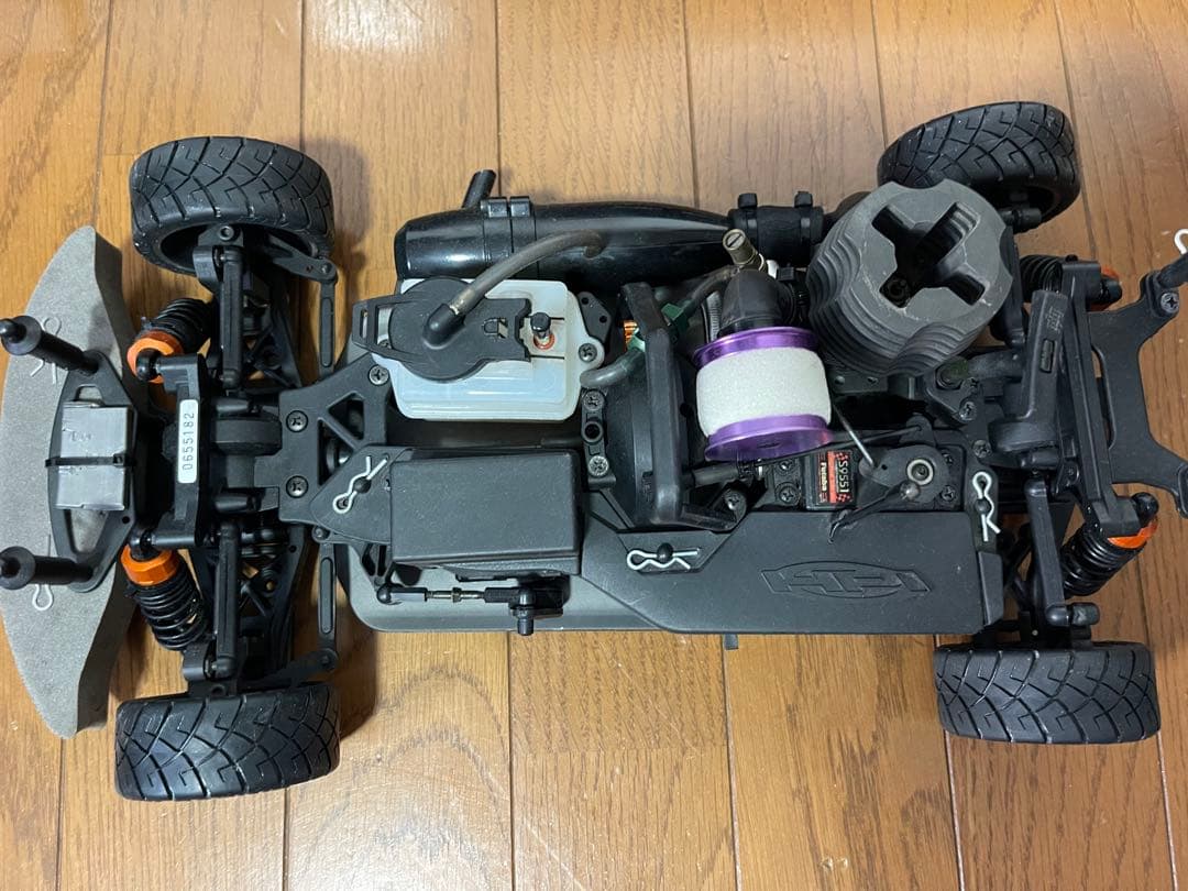 HPI レーシング niTRO RS4 3 evo+ エンジンカー メカ付き