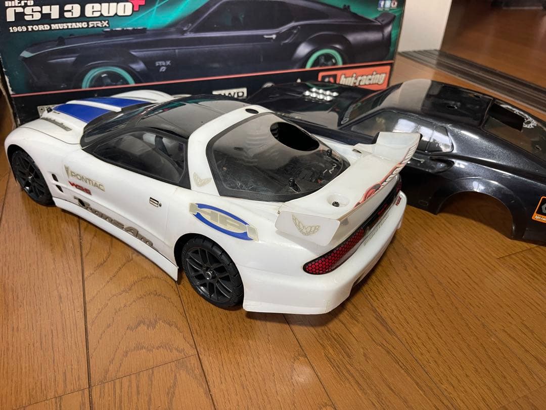HPI レーシング niTRO RS4 3 evo+ エンジンカー メカ付き