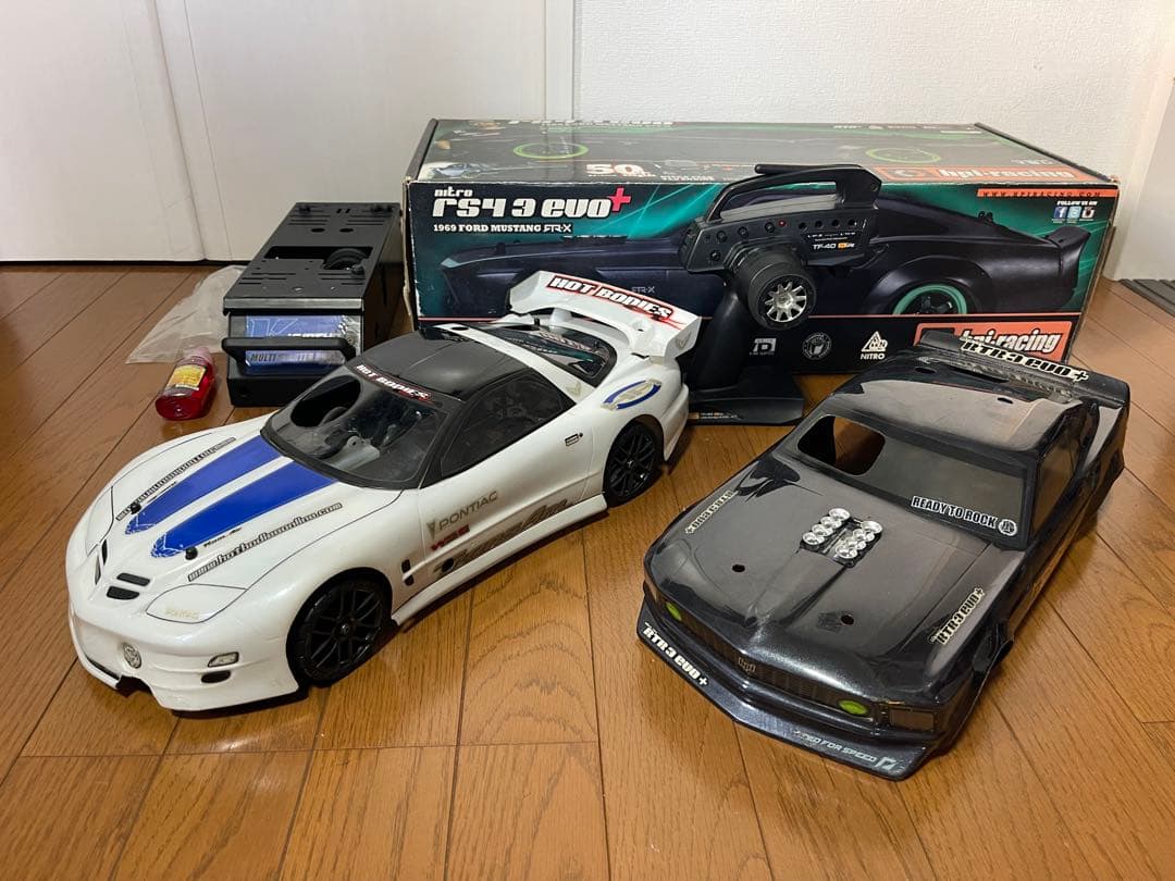 HPI レーシング niTRO RS4 3 evo+ エンジンカー メカ付き