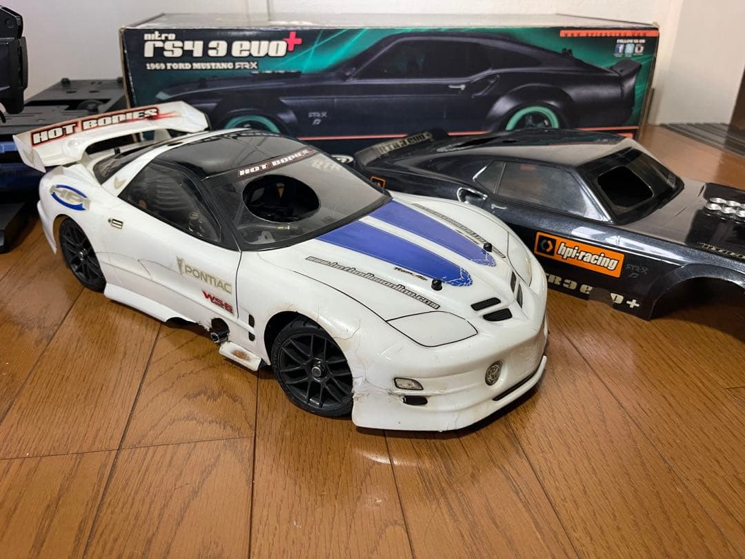 HPI レーシング niTRO RS4 3 evo+ エンジンカー メカ付き