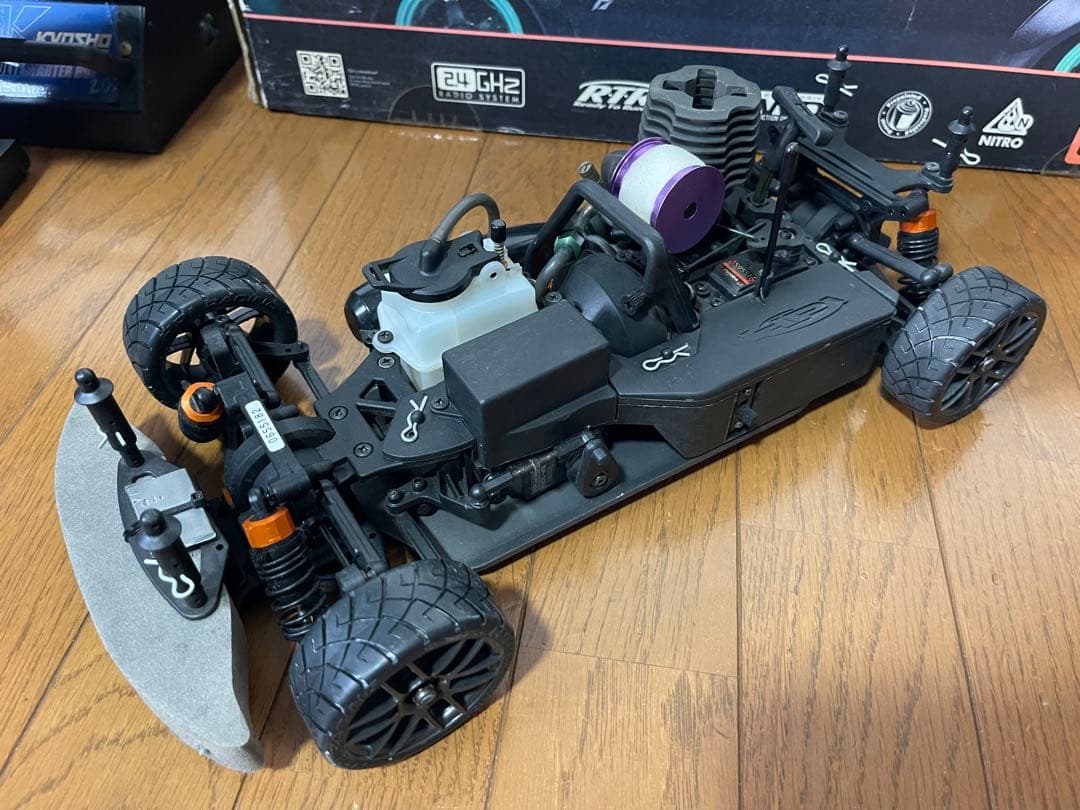 HPI レーシング niTRO RS4 3 evo+ エンジンカー メカ付き