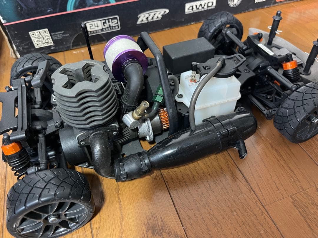 HPI レーシング niTRO RS4 3 evo+ エンジンカー メカ付き