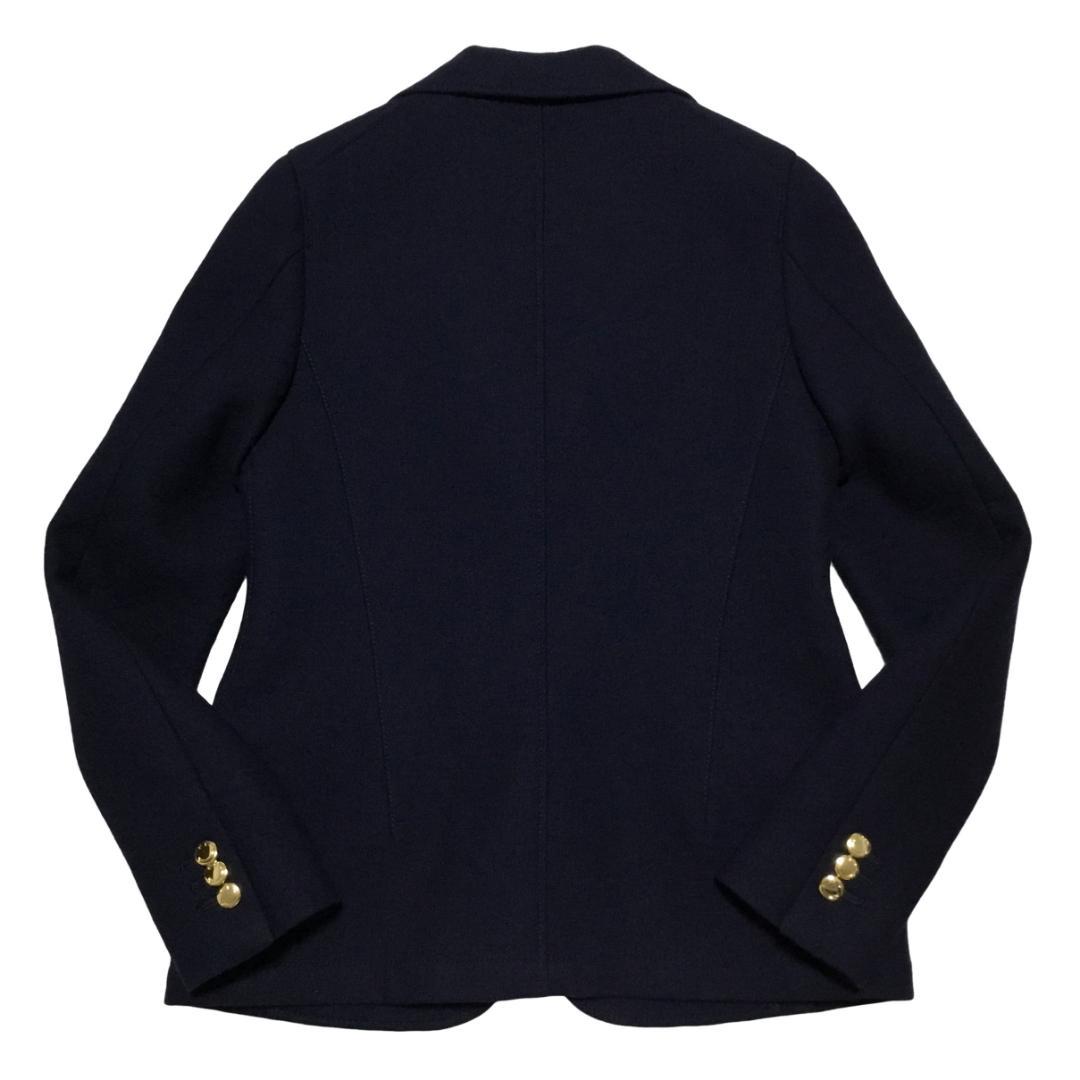 m’s braque エムズブラック 肉厚メルトン地 紺ブレザー 38