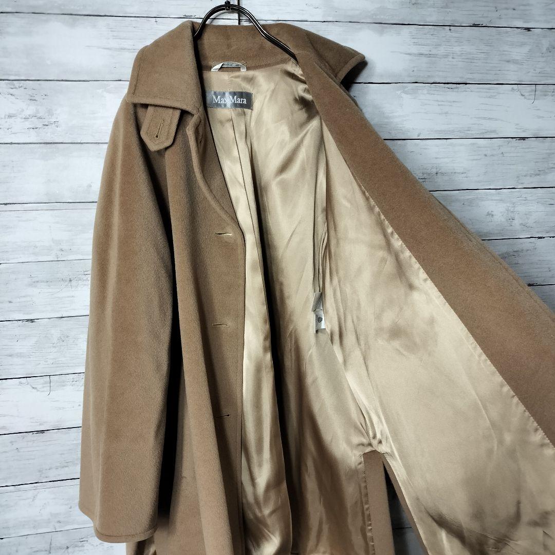 MAXMARA マックスマーラ 白タグ チェスターコート ロングコート ウール