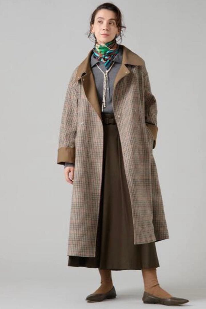 Liesse 「大草直子さんコラボ」リバーシブルコート