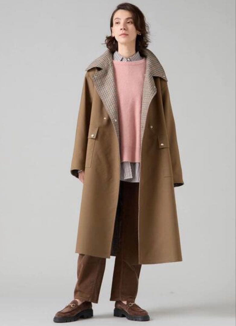 Liesse 「大草直子さんコラボ」リバーシブルコート