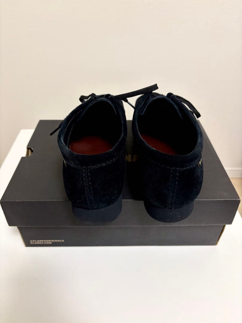 クラークス ワラビー ゴアテックス WallabeeGTX uk7