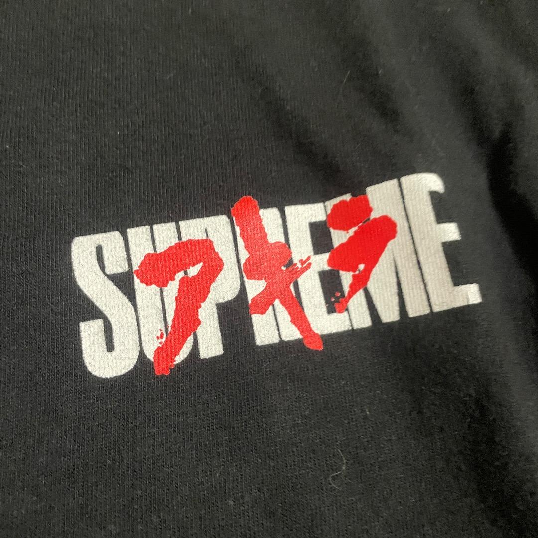 Supreme×AKIRA ネオ東京 LS Tee ブラック（Sサイズ）