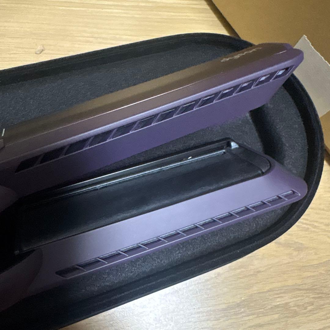 ダイソン　ストレートドライヤー　パープル