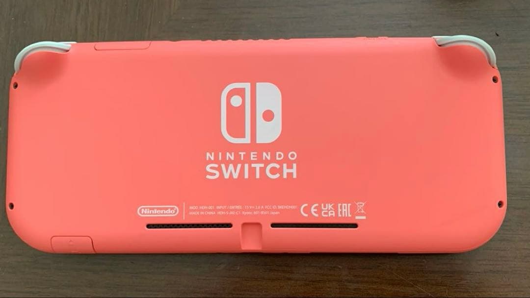 Nintendo Switch Lite コーラル 本体 ACアダプター付き