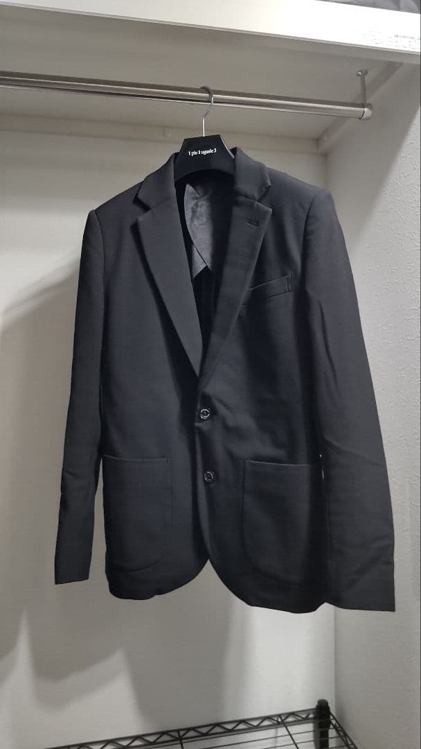 1piu1uguale3 RIB JK SETUP AKMwjk 3ピーススーツ