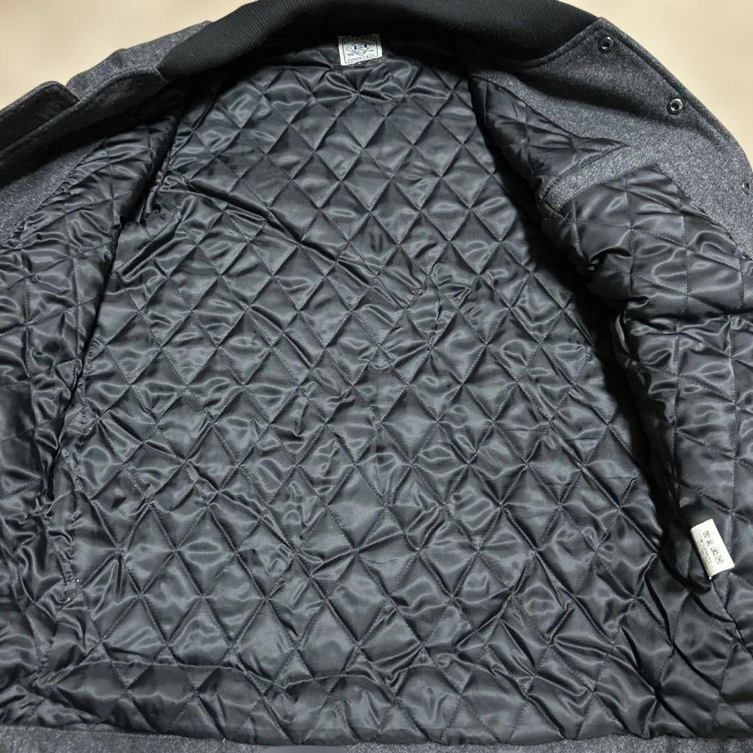 サイクルワークスファラオジャケットLスタジャンアメカジロカビリー クリームソーダ