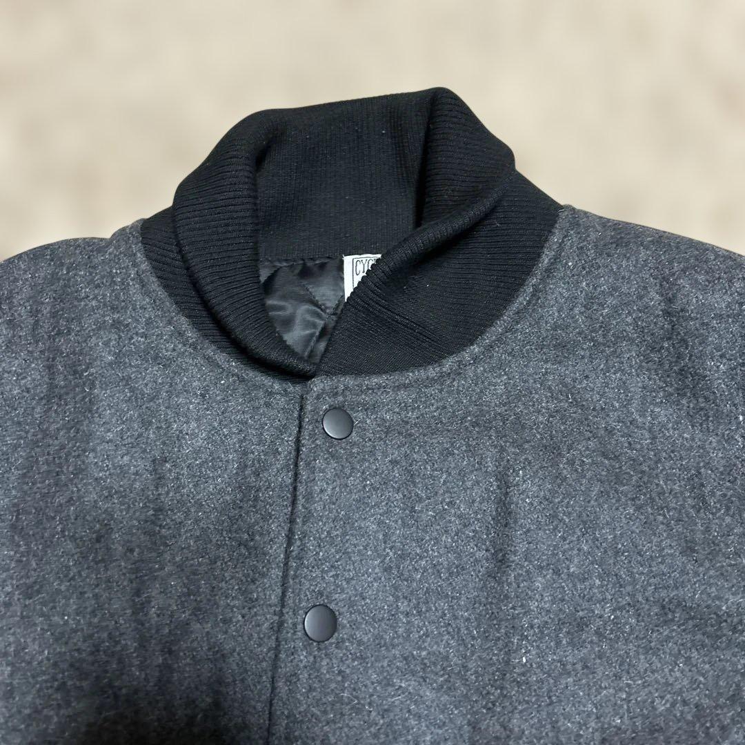 サイクルワークスファラオジャケットLスタジャンアメカジロカビリー クリームソーダ