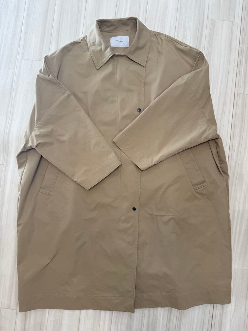 【美品】FRAMeWORK フレームワーク 撥水ポンチョトレンチコート 38