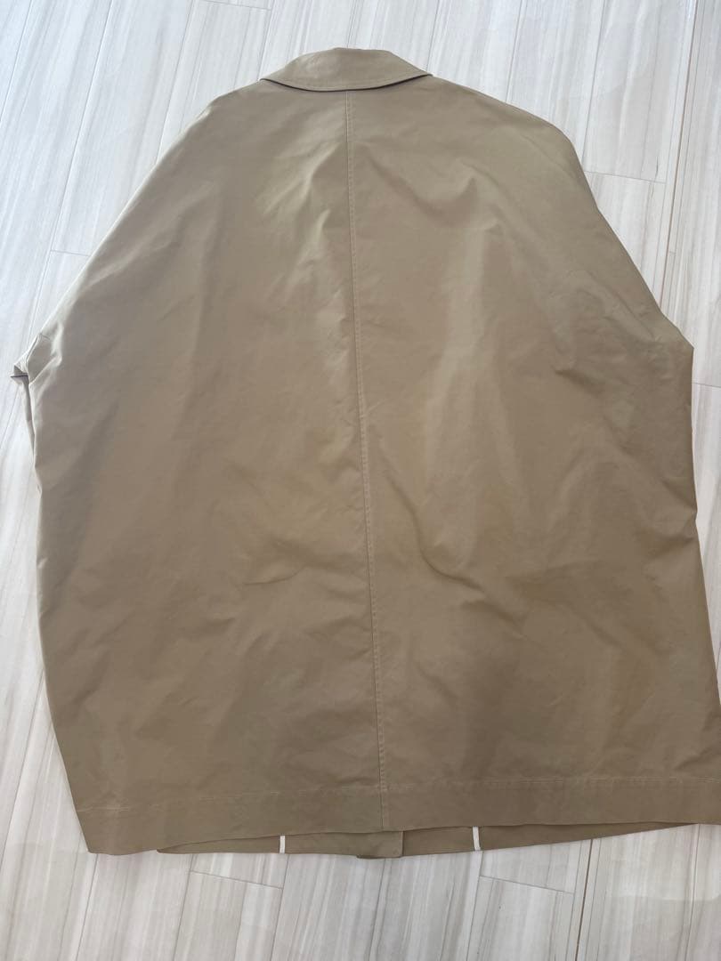 【美品】FRAMeWORK フレームワーク 撥水ポンチョトレンチコート 38