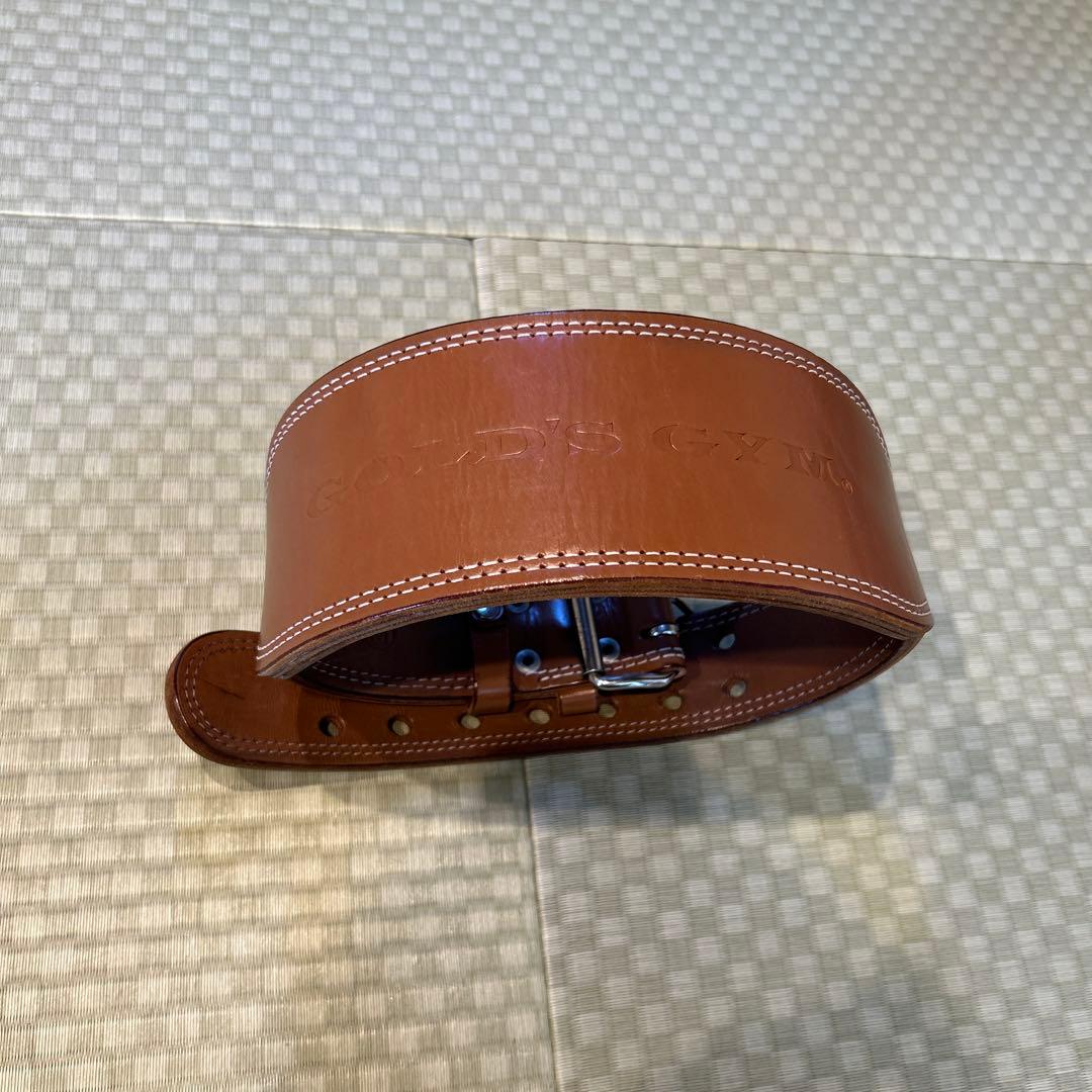 ゴールドジム パワーベルト　レザー