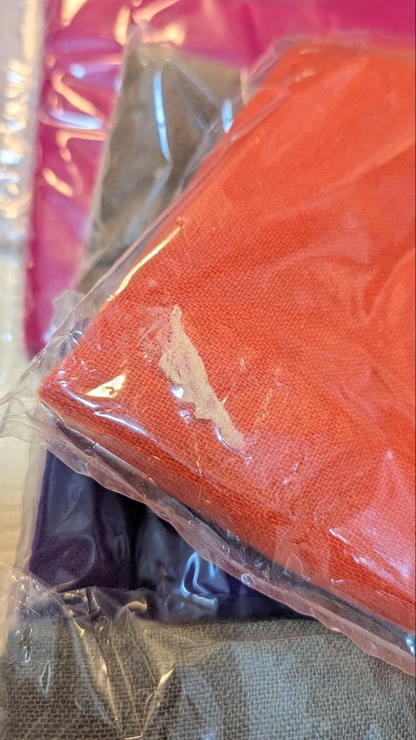 ネパール直輸入・カシミヤ100% ストール 22枚セット（11色×各2枚）