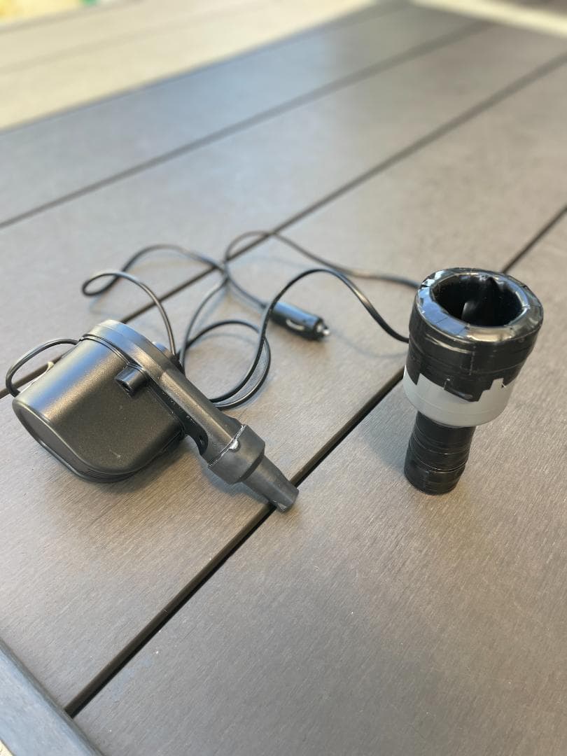 WAQ インフレーターマット　10cm ダブルサイズ タンカラー