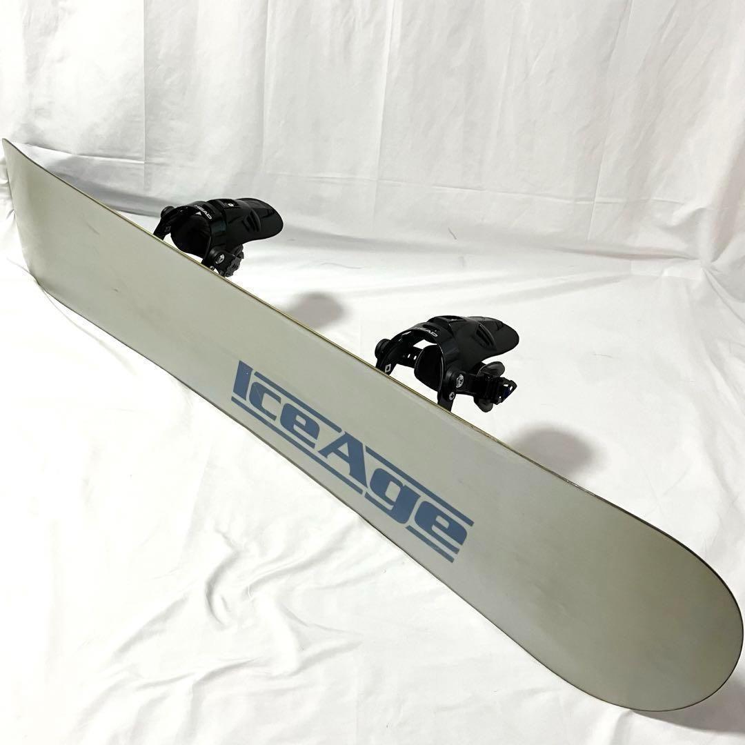 アイスエイジ ×HEAD スノーボード セット 板151cm/ビンディング S