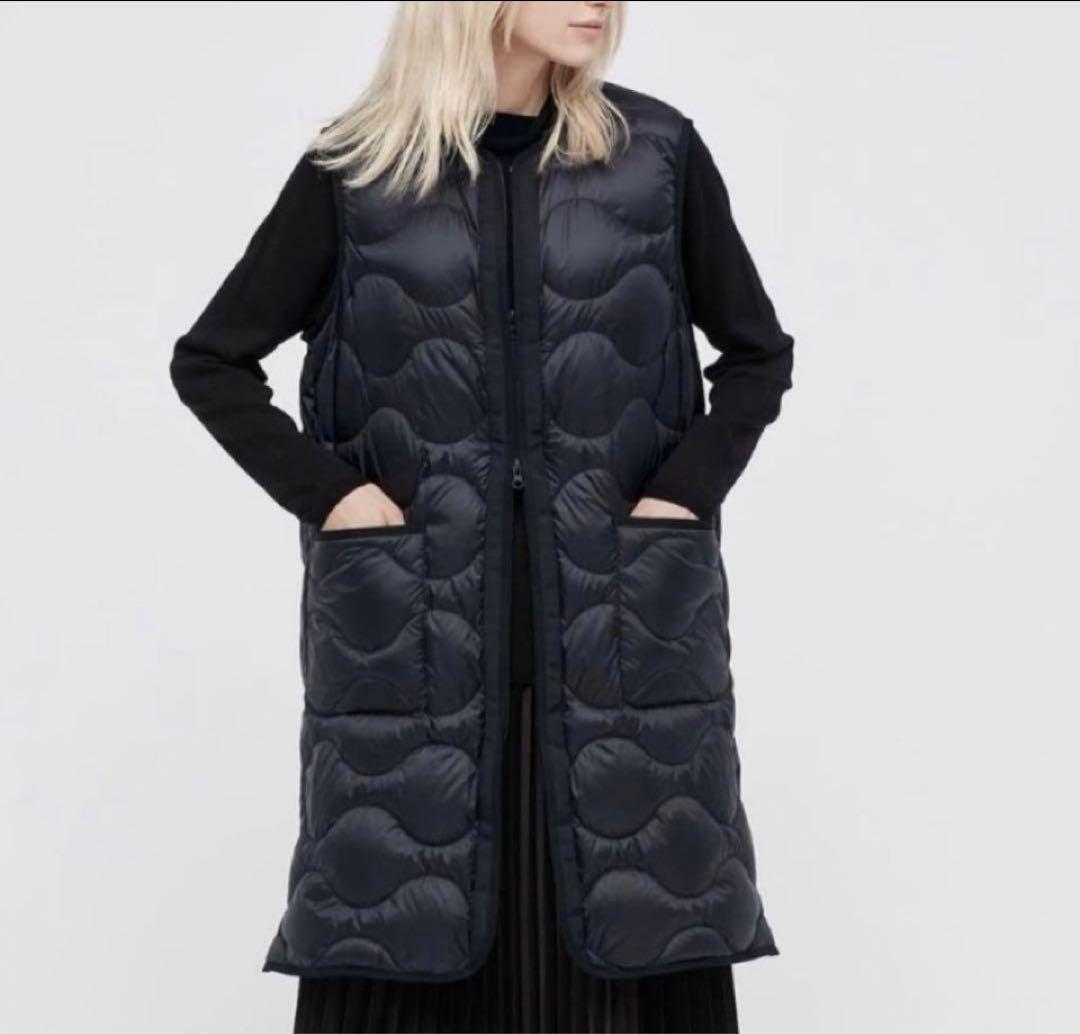 UNIQLO×TheoryウルトラライトダウンベストL ブラック